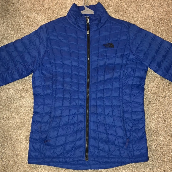 North Face Fall Jacket Blue - Picture 1 of 3
